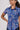 Touring Tech Button Cycling Shirt (Levi Blue) - Women's - Arvada Triathlon Company