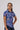 Touring Tech Button Cycling Shirt (Levi Blue) - Women's - Arvada Triathlon Company