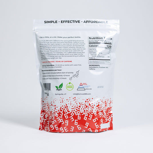 Formula 369 with CAFFEINE - 3 pound 45 servings - Arvada Triathlon Company