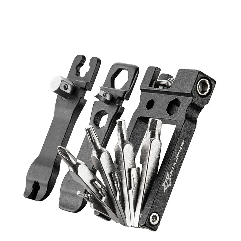 Load image into Gallery viewer, Bike Foldable Repair Kit 20-in-1 Function Combination Tool - Arvada Triathlon Company

