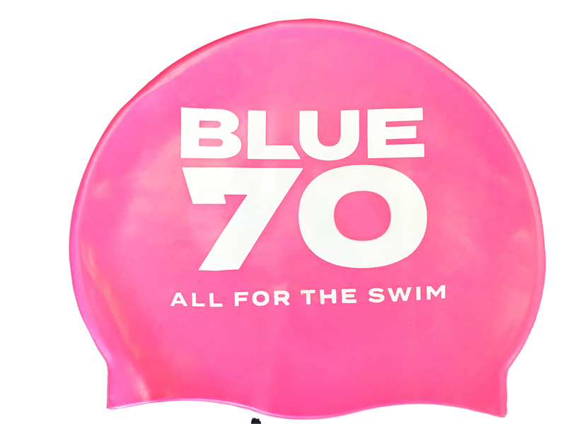 Load image into Gallery viewer, Silicone Logo Swim Cap - Arvada Triathlon Company
