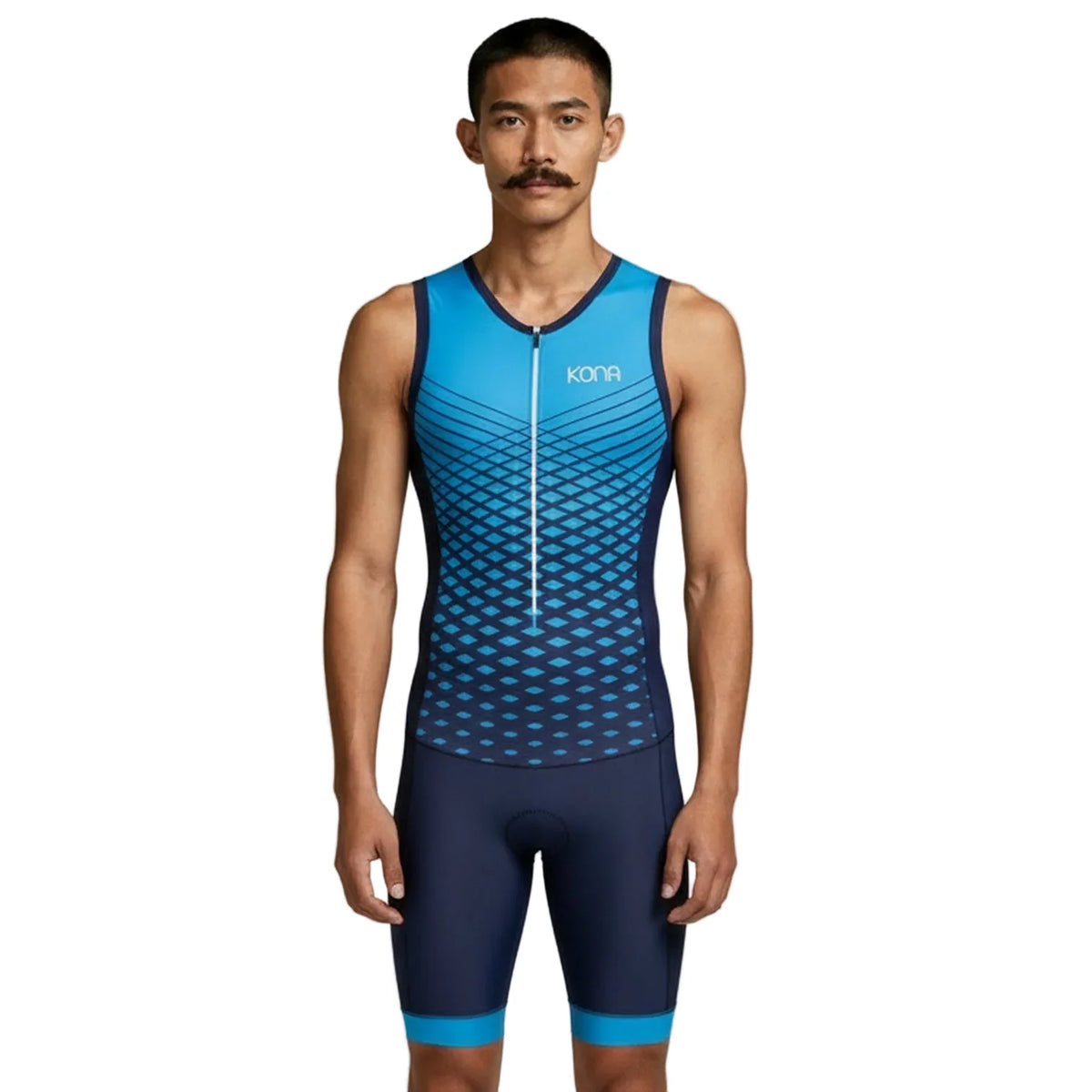 Men's Team Kona Triathlon Race Suit — Sleeveless Performance Tri Suit