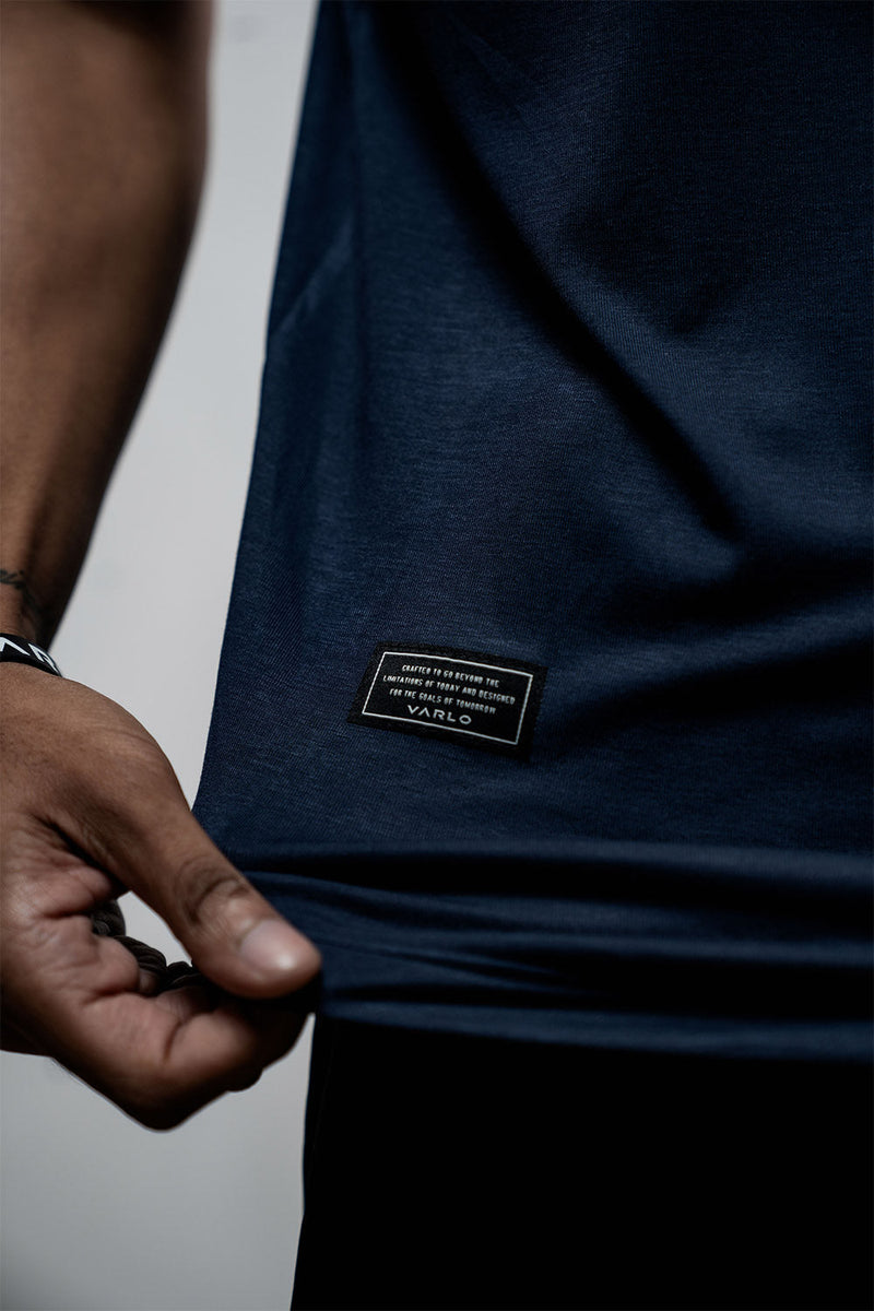 Load image into Gallery viewer, Men's Everyday Terra Tee (Deepline Blue) - Arvada Triathlon Company
