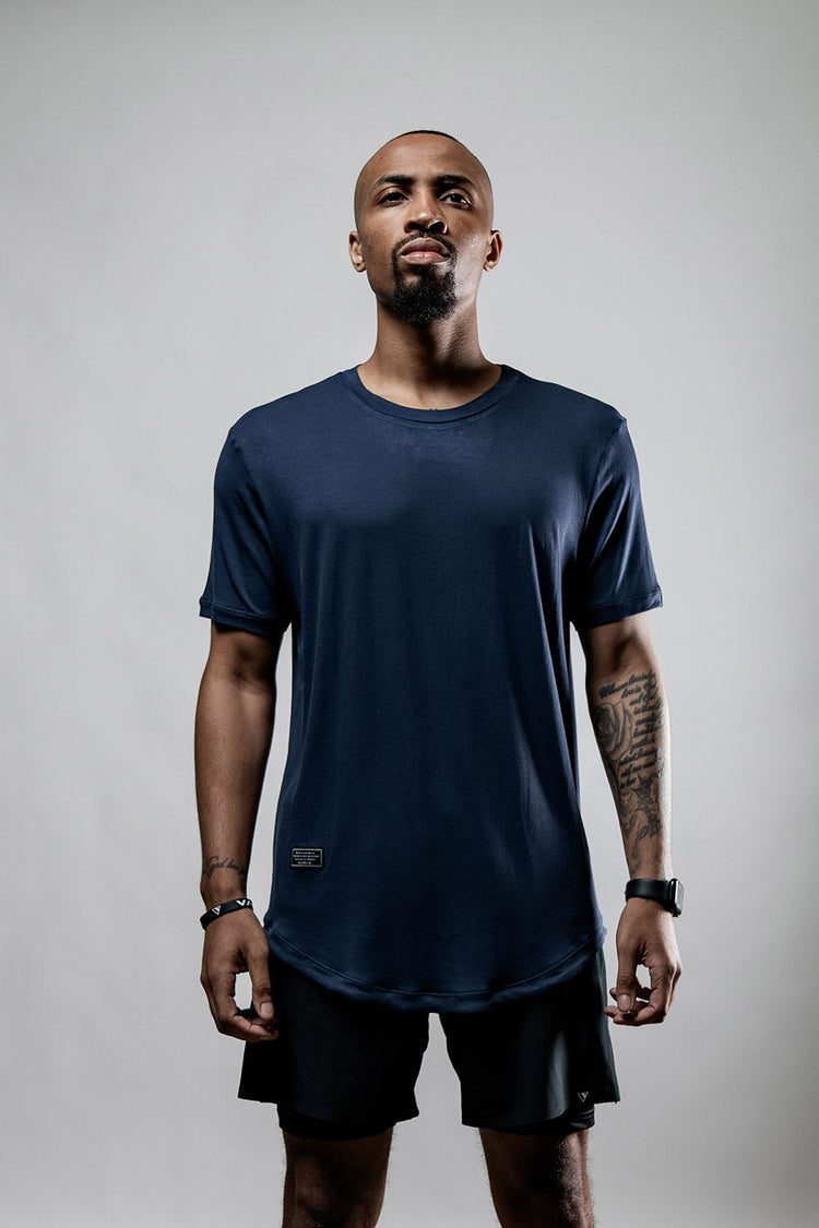 Men's Everyday Terra Tee (Deepline Blue) - Arvada Triathlon Company
