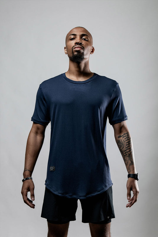 Men's Everyday Terra Tee (Deepline Blue) - Arvada Triathlon Company