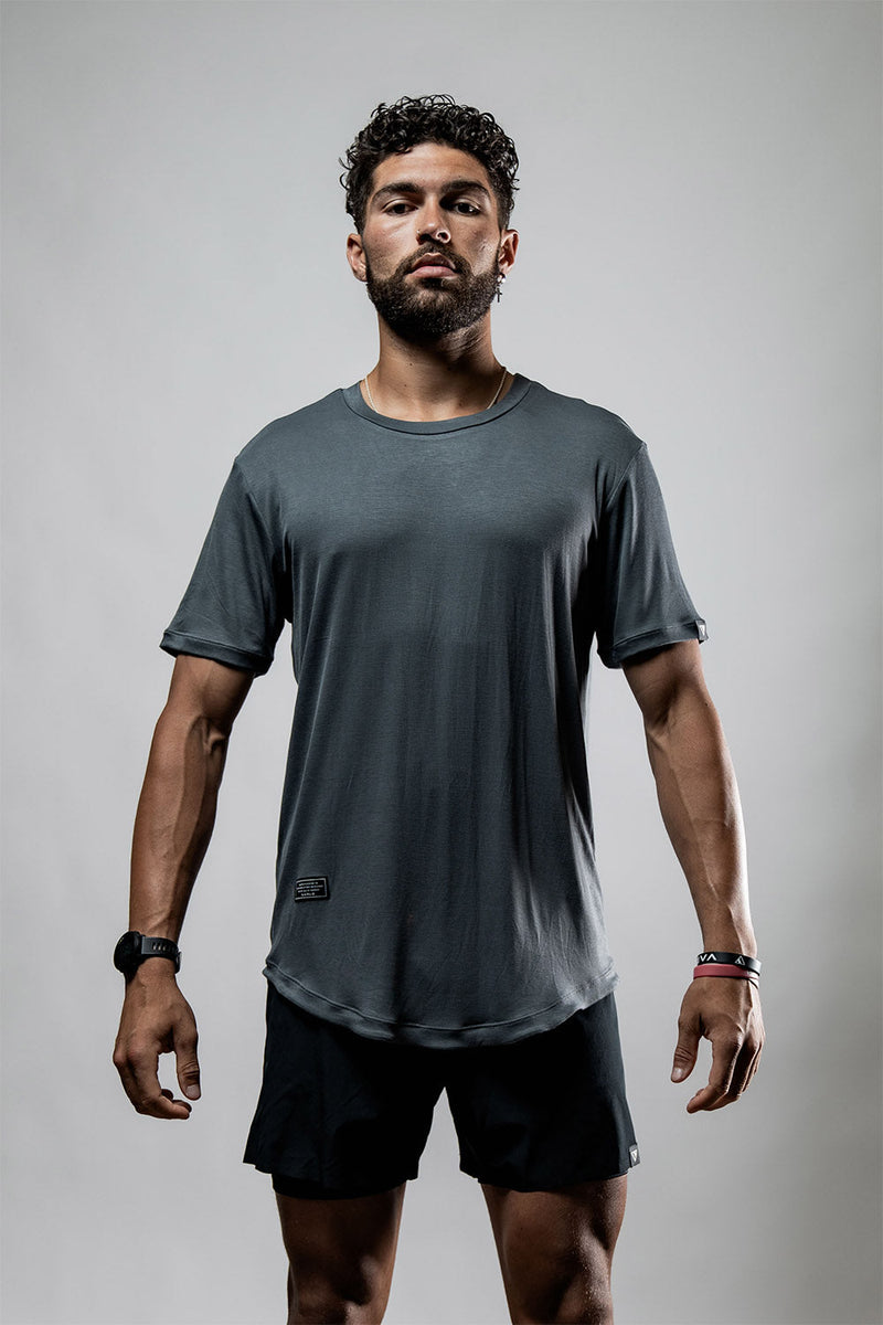 Load image into Gallery viewer, Men's Everyday Terra Tee (Onyx Drift) - Arvada Triathlon Company
