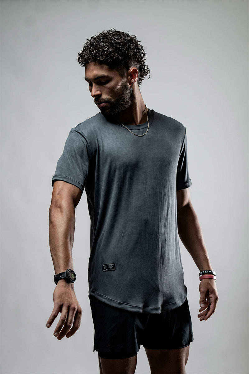 Load image into Gallery viewer, Men's Everyday Terra Tee (Onyx Drift) - Arvada Triathlon Company

