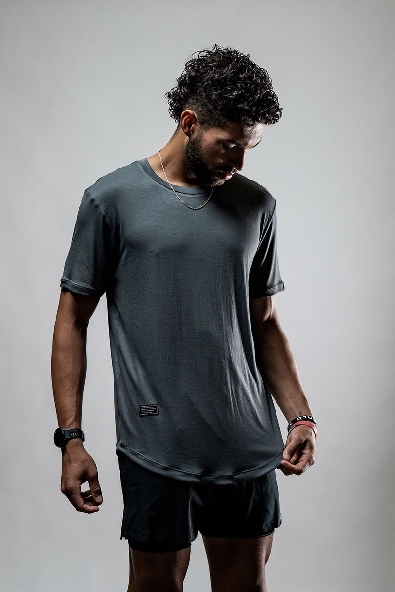 Load image into Gallery viewer, Men's Everyday Terra Tee (Onyx Drift) - Arvada Triathlon Company
