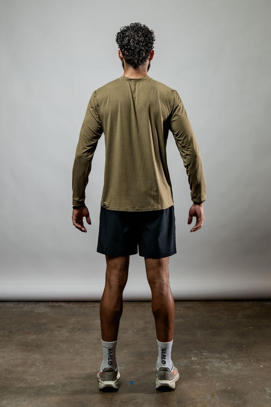 Men's Terra Recovery Field Shirt (Timber) - Arvada Triathlon Company