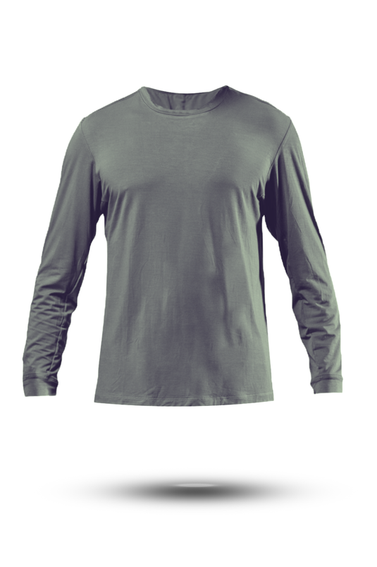 Men's Terra Recovery Field Shirt (Stone Gray) - Arvada Triathlon Company