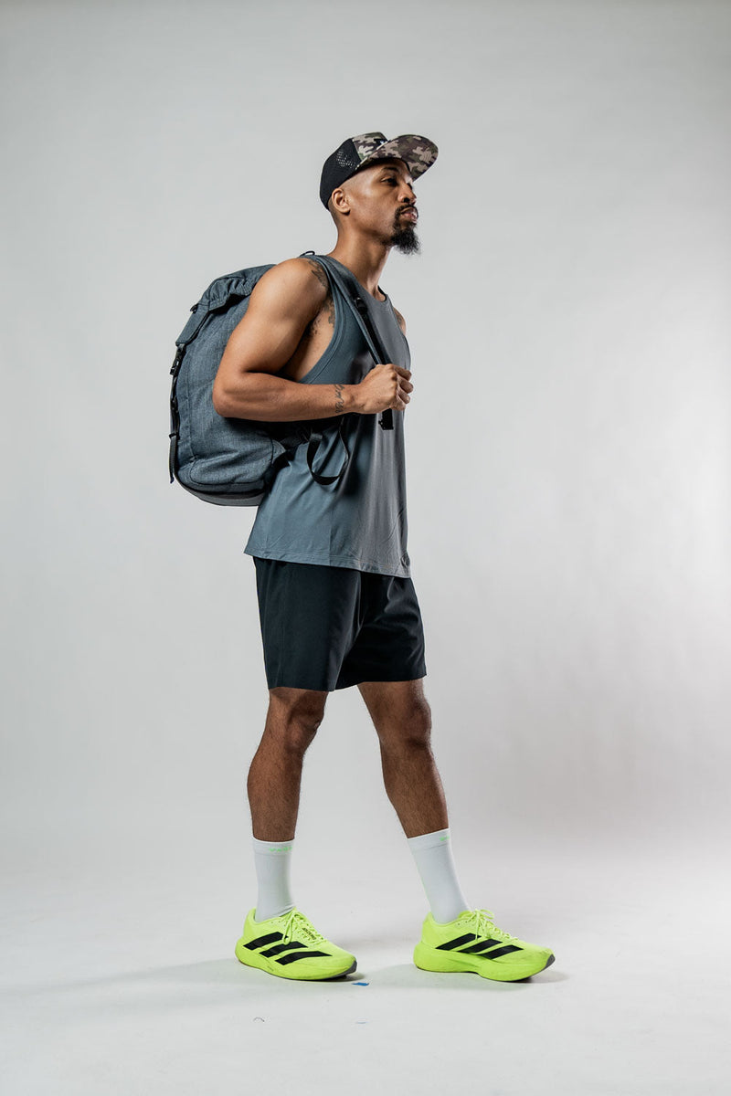 Load image into Gallery viewer, Men's Terra Recovery Tank (Ash Gray) - Arvada Triathlon Company
