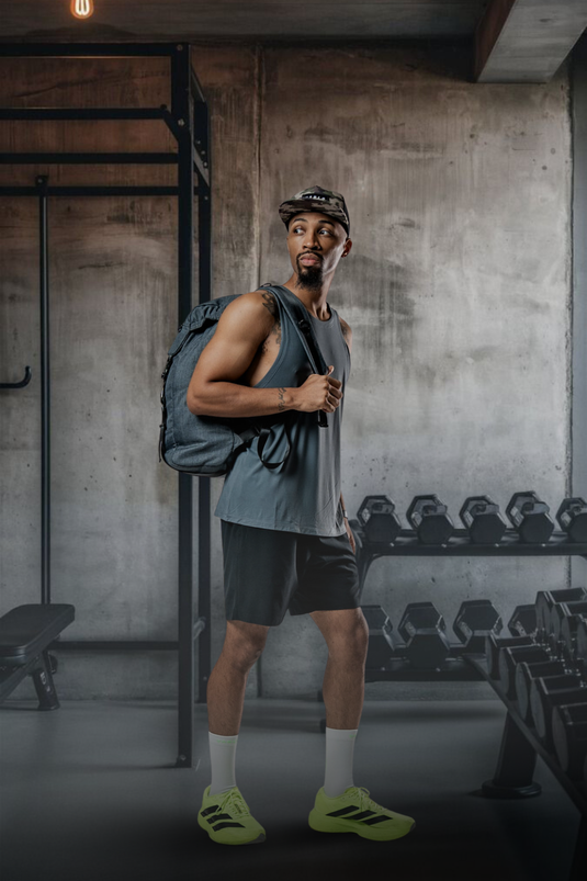 Men's Terra Recovery Tank (Ash Gray) - Arvada Triathlon Company