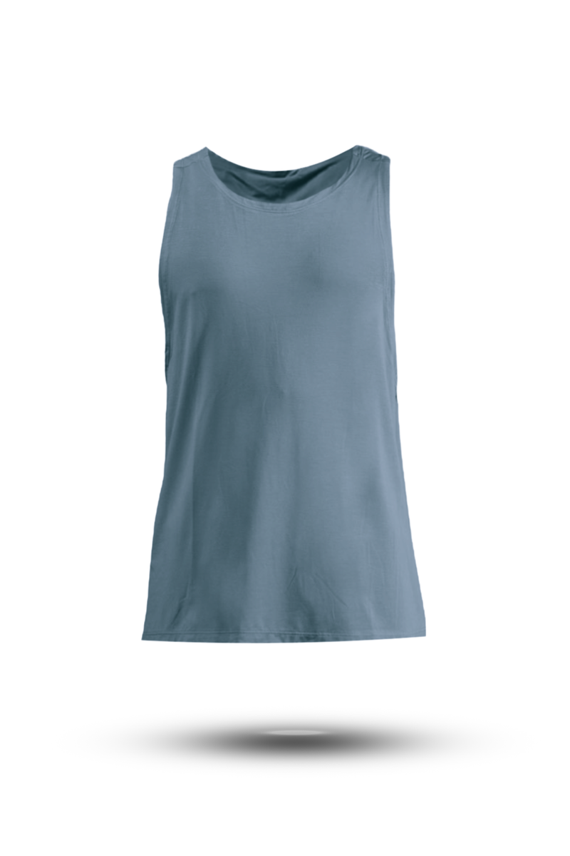 Load image into Gallery viewer, Men's Terra Recovery Tank (Ash Gray) - Arvada Triathlon Company
