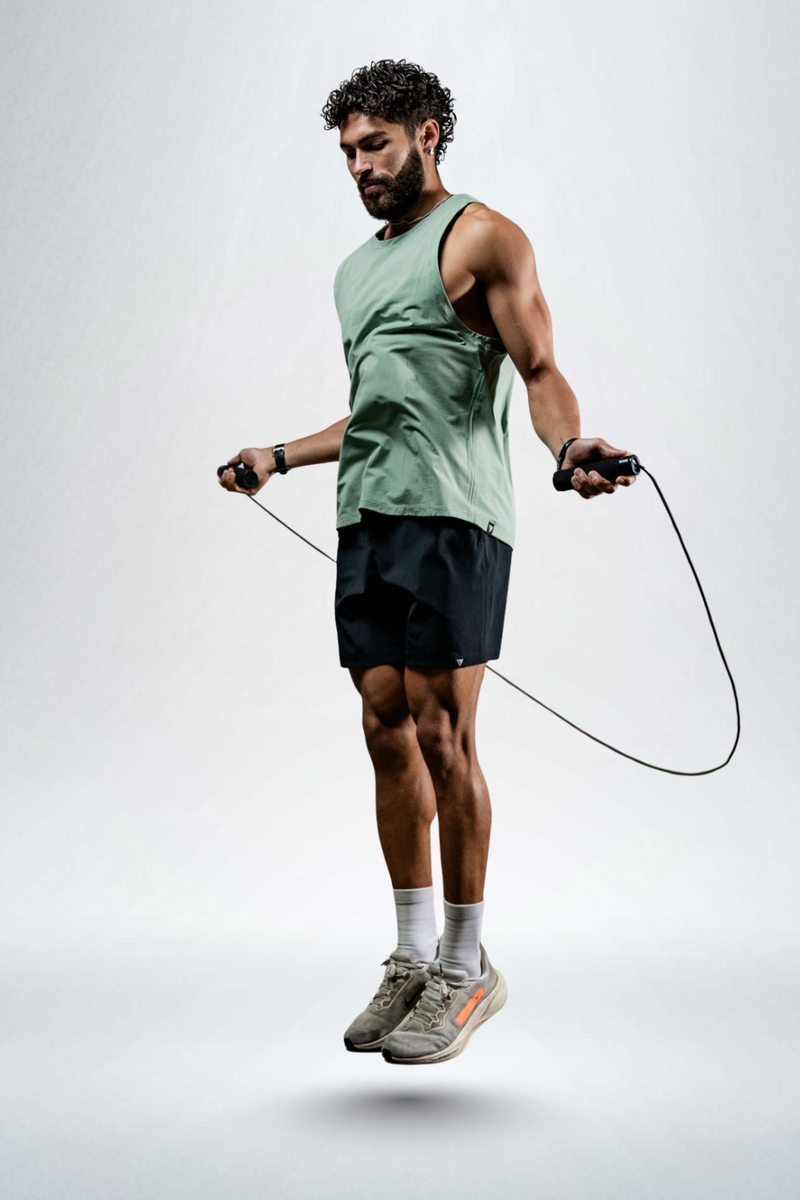 Load image into Gallery viewer, Men's Terra Recovery Tank (Low Light Olive) - Arvada Triathlon Company
