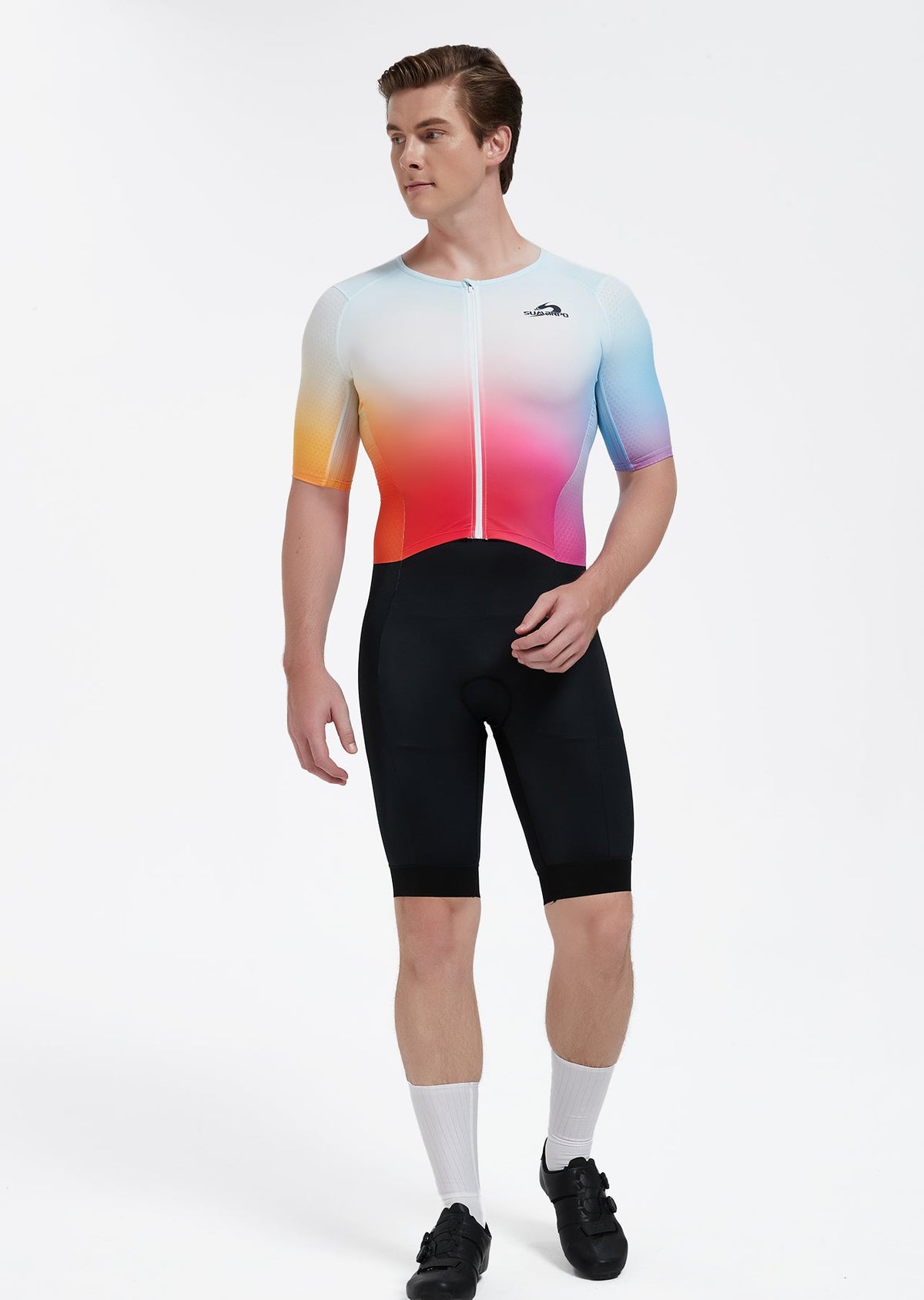 Mirage Men's Aero Short Sleeve Tri Suit - Arvada Triathlon Company