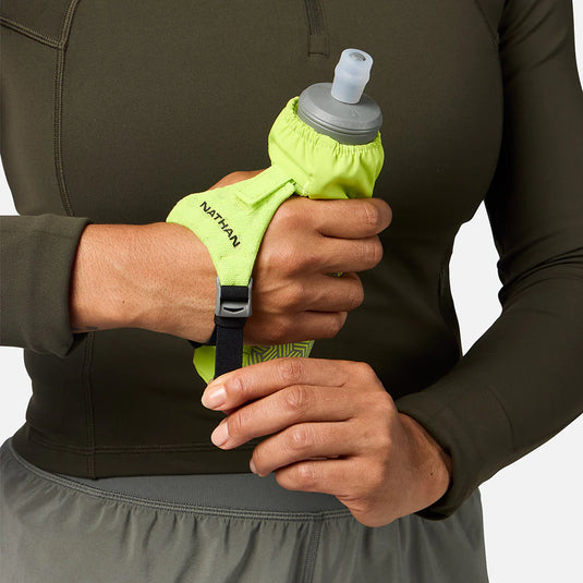 Hypernight Pinnacle 14oz Soft Flask Hi Vis - Arvada Triathlon Company