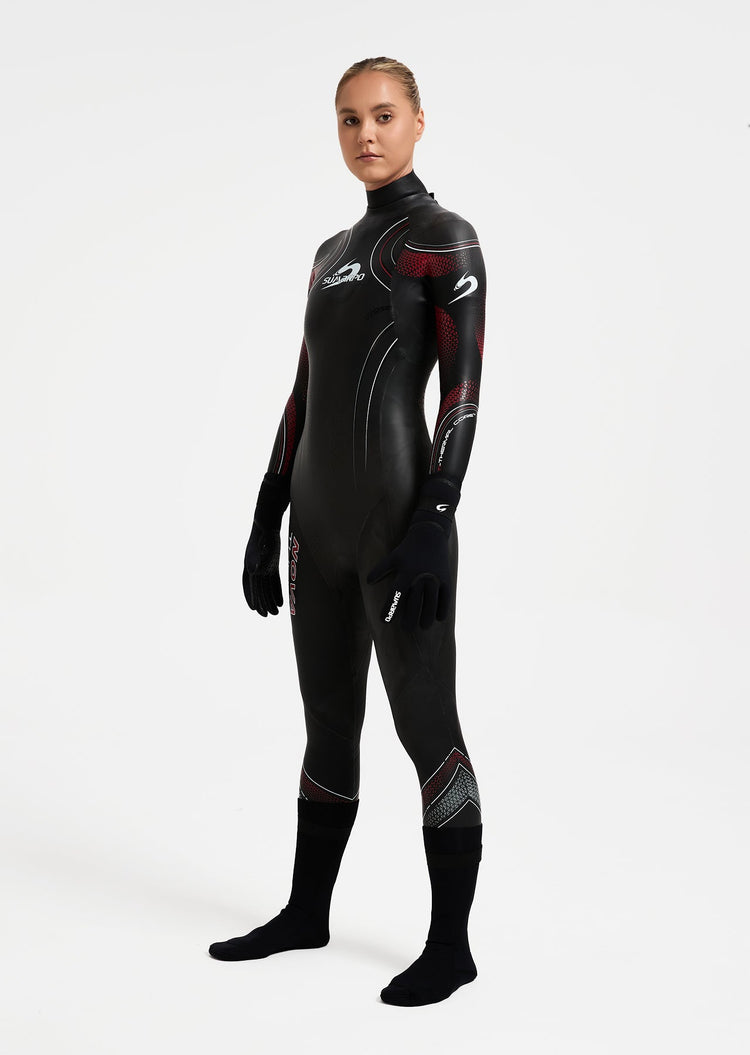 Women's Thermal Titanium Eco Triathlon Wetsuit - Arvada Triathlon Company