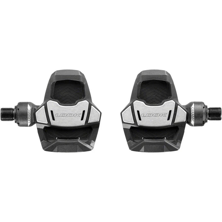 Load image into Gallery viewer, LOOK KEO BLADE CARBON CERAMIC Pedals - Single Sided Clipless, Chromoly, 9/16", Black - Arvada Triathlon Company
