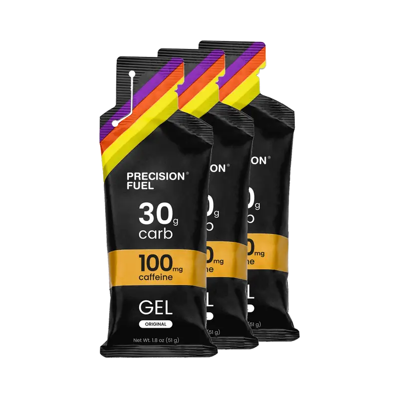 Load image into Gallery viewer, Precision Fuel 30 Gel 100mg Caffeine - Arvada Triathlon Company
