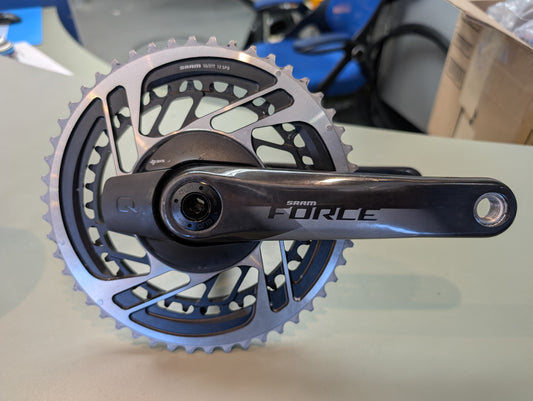 Sram Force Crankset DUB 172.5 with Powermeter Red 52/37t Rings (Take Off)