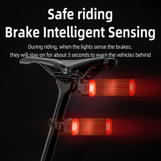 Q2S Tail Light Brake Sense USB-C - Arvada Triathlon Company
