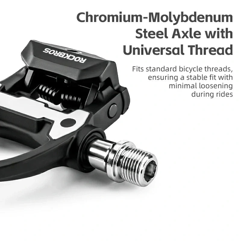 Load image into Gallery viewer, Road MTB Lightweight Clipless Bicycle Pedals 9/16'' with SPD-SL System - Arvada Triathlon Company
