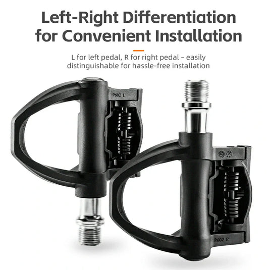 Road MTB Lightweight Clipless Bicycle Pedals 9/16'' with SPD-SL System - Arvada Triathlon Company