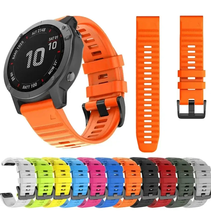Load image into Gallery viewer, Garmin Silicone Band - Durable QuickFit Fitness Strap - Arvada Triathlon Company
