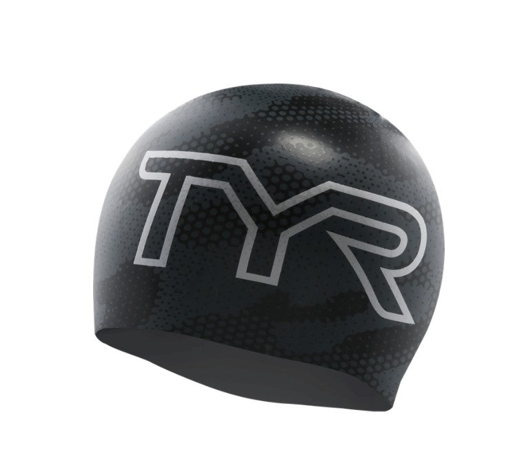 TYR AD GRAPH CAMO HEX Swim Cap