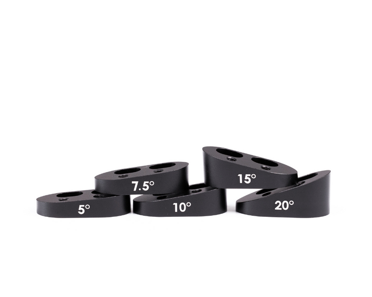 Angled Spacers for Arm Cups - Arvada Triathlon Company