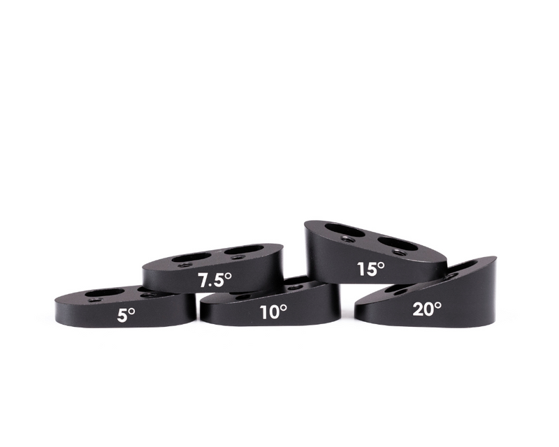 Load image into Gallery viewer, Angled Spacers for Arm Cups - Arvada Triathlon Company
