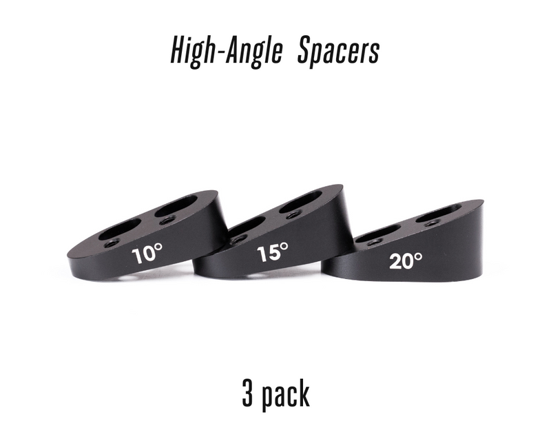 Load image into Gallery viewer, Angled Spacers for Arm Cups - Arvada Triathlon Company
