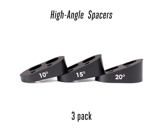 Angled Spacers for Arm Cups - Arvada Triathlon Company