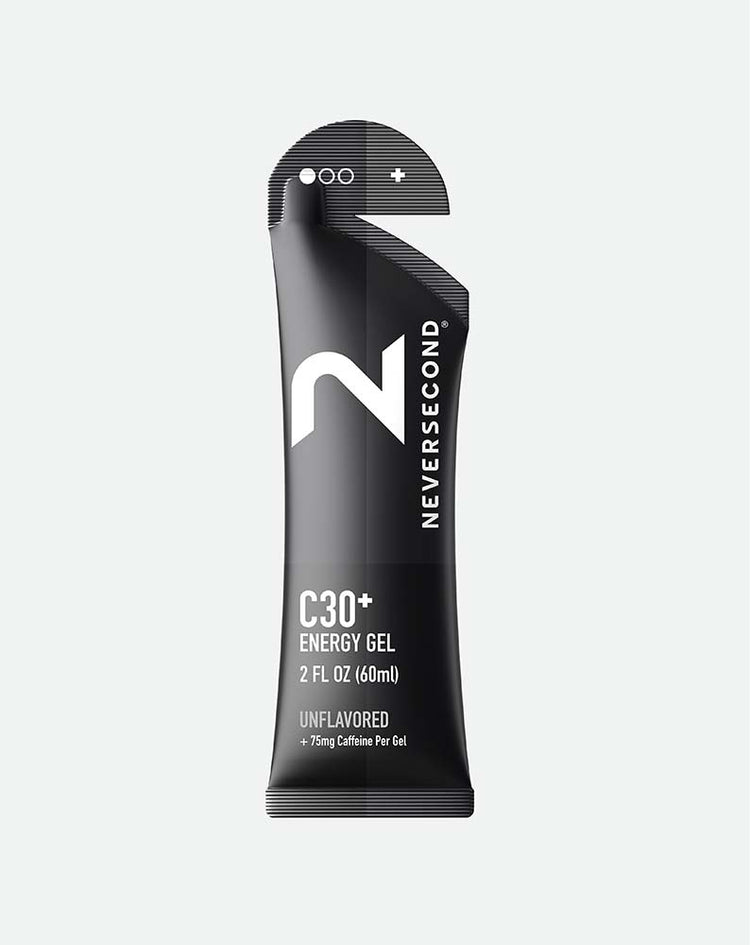 Neversecond C30+ Unflavored Caffeine Energy Gel - Arvada Triathlon Company