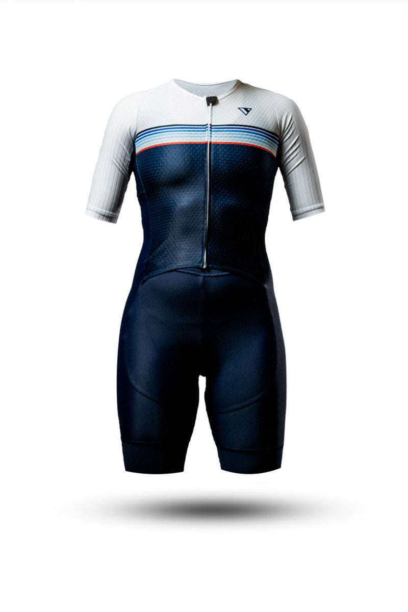 Load image into Gallery viewer, Women's Heritage Mezza Triathlon Suit - Arvada Triathlon Company
