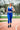 Women's SOHO Cross Back Crop Tank (Neo Blue) - Arvada Triathlon Company
