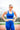 Women's SOHO Cross Back Crop Tank (Neo Blue) - Arvada Triathlon Company