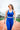 Women's SOHO Cross Back Crop Tank (Neo Blue) - Arvada Triathlon Company