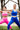 Women's SOHO Cross Back Crop Tank (Neo Blue) - Arvada Triathlon Company