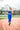 Women's SOHO Cross Back Crop Tank (Neo Blue) - Arvada Triathlon Company
