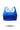 Women's SOHO Cross Back Sports Bra (Neo Blue) - Arvada Triathlon Company