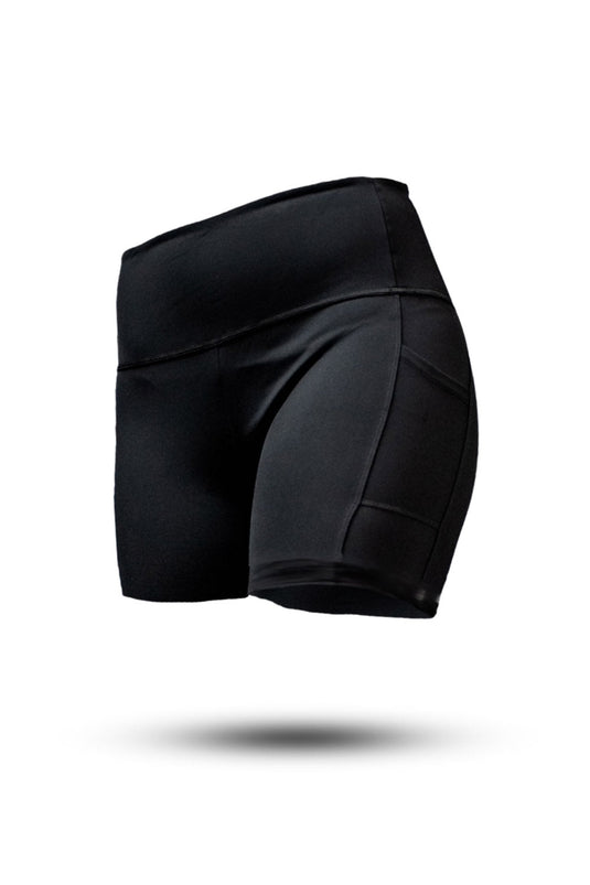 Women's SOHO Fitness Shorts 5" (Black) - Arvada Triathlon Company