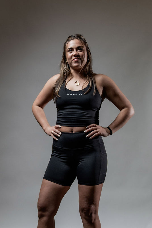 Women's SOHO Fitness Shorts 5" (Black) - Arvada Triathlon Company