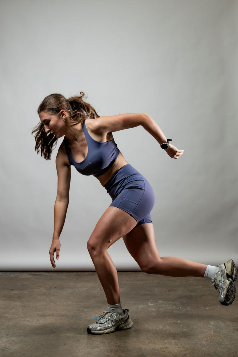 Load image into Gallery viewer, Women's SOHO Fitness Shorts 5" (Lilac Mist) - Arvada Triathlon Company
