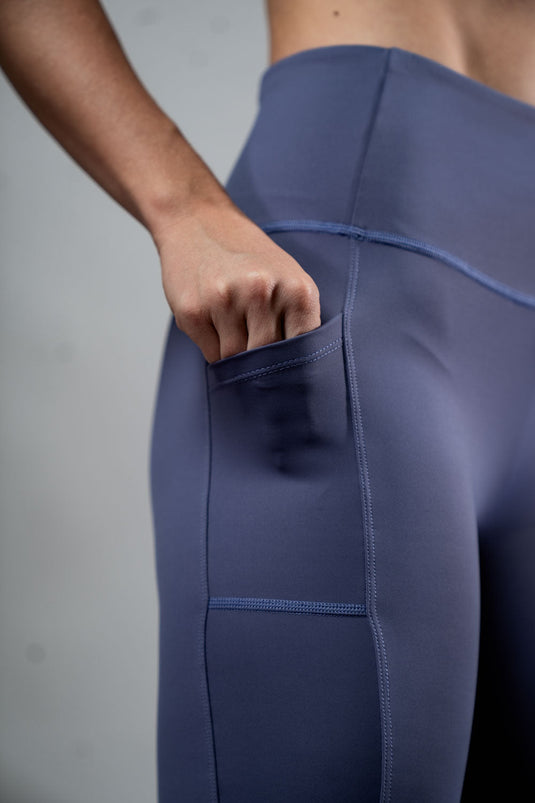 Women's SOHO Fitness Shorts 8" (Lilac Mist) - Arvada Triathlon Company