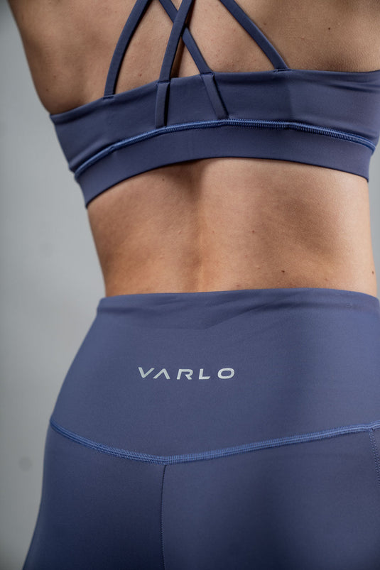 Women's SOHO Fitness Shorts 8" (Lilac Mist) - Arvada Triathlon Company