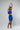 Women's SOHO Fitness Shorts 8" (Neo Blue) - Arvada Triathlon Company