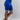 Women's SOHO Fitness Shorts 8" (Neo Blue) - Arvada Triathlon Company