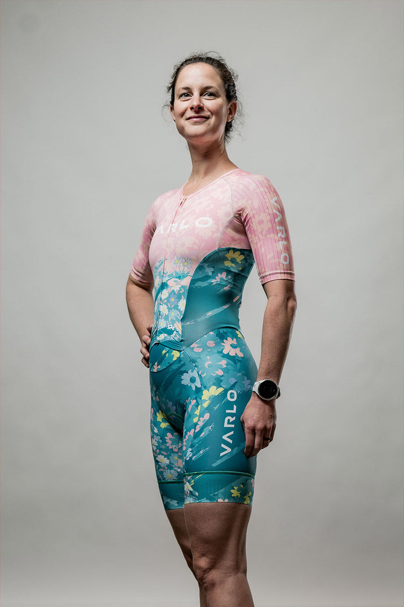 Load image into Gallery viewer, Women's Wildbloom Summit Tri Suit - Arvada Triathlon Company
