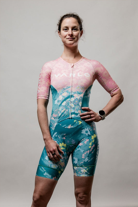 Women's Wildbloom Summit Tri Suit - Arvada Triathlon Company